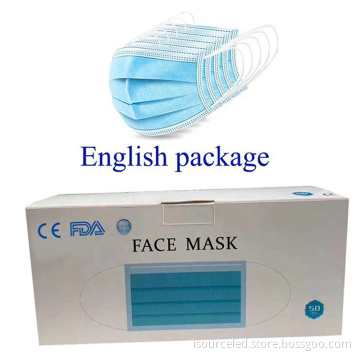 Earloop Mouth Four Layers Safety Masks